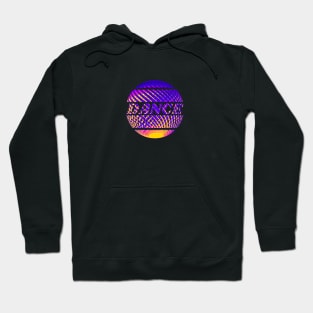 Colorful circular dance design Hoodie